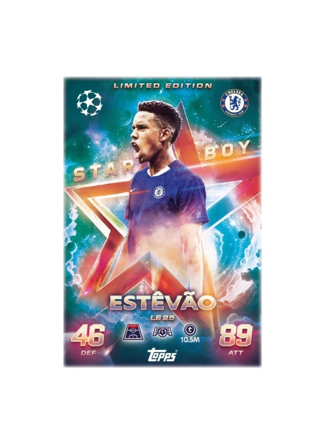 Topps Match Attax UCC 2025/2026 Collectible Football Trading Cards, Mega Tin "Battlers" with 45 Cards + 3 Exclusive Limited Edition Cards, Officially Licensed Product - Image 5